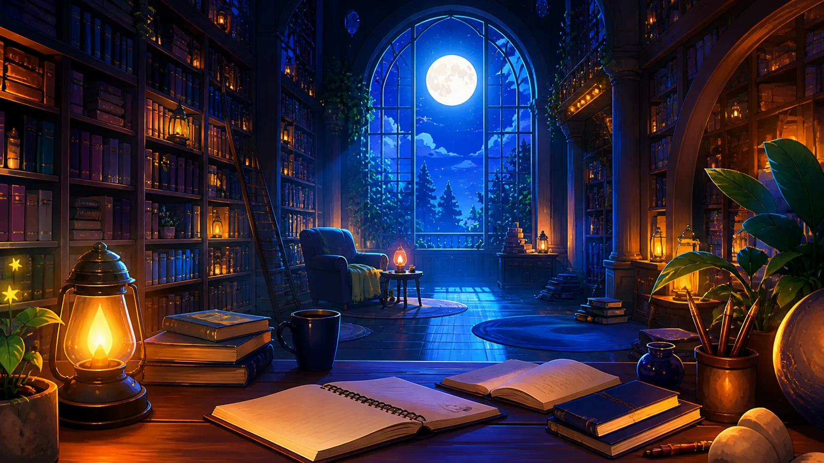Your Moonlit Library Archetype cover art